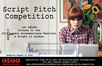 Edinburgh Shorts Script Pitch Competition Deadline looms!